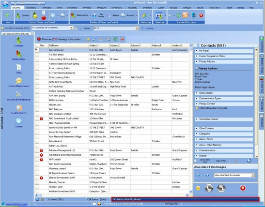 Contact grid intro