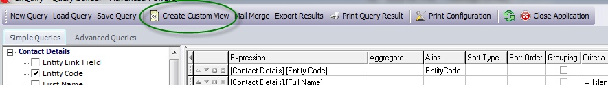 enQuery_create_custom_view