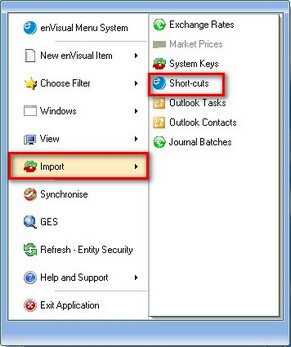 import shortcut