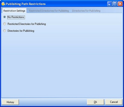 LiveFile_Publish_path_restrictions