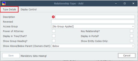 Relationship Types 3